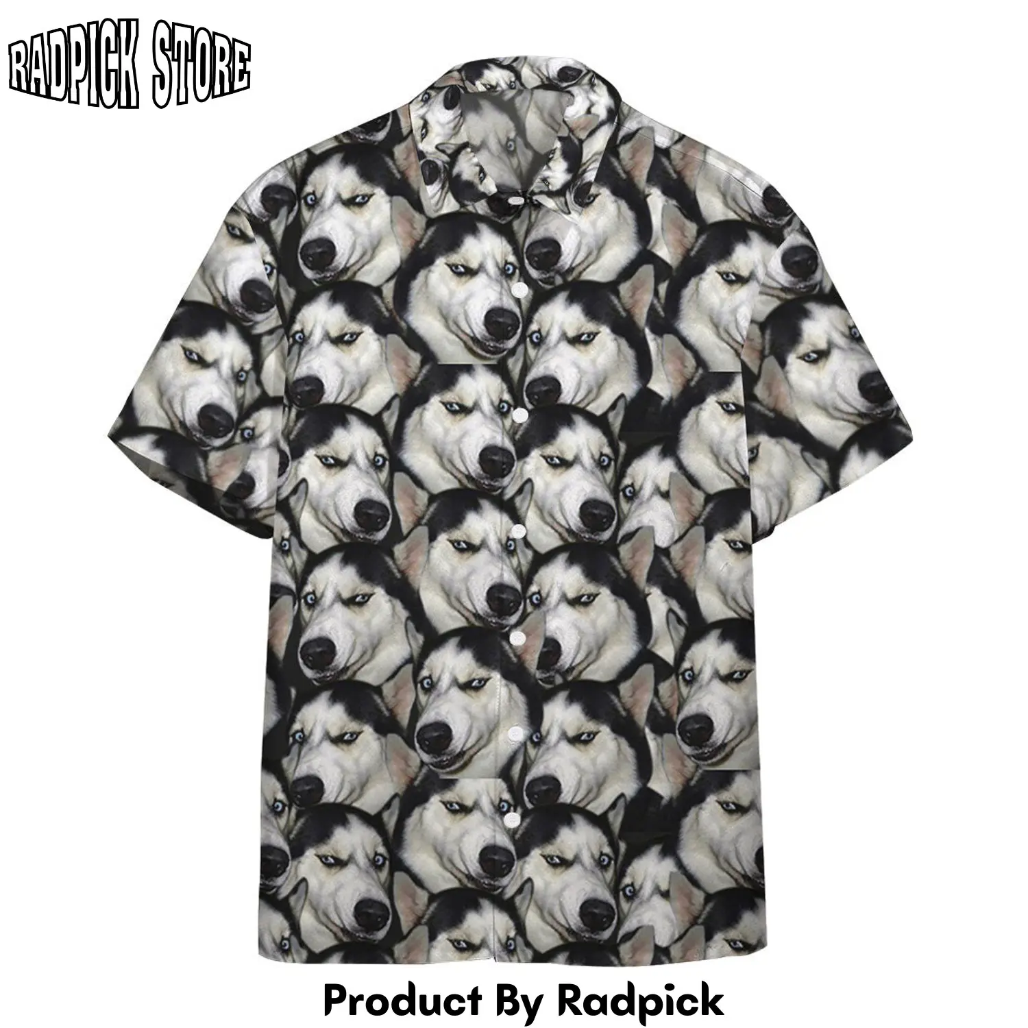 Radpick 3d funny husky custom hawaii shirt rp292786